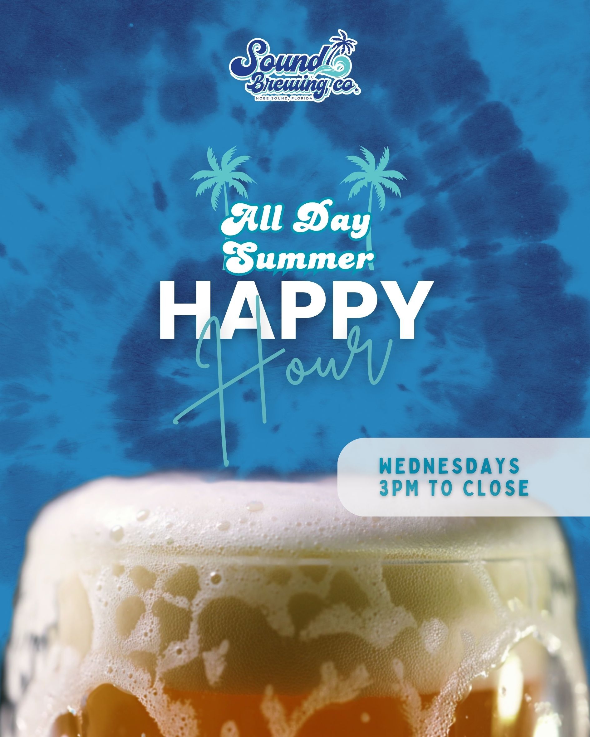 Summer Wednesday All Day Happy Hour Image